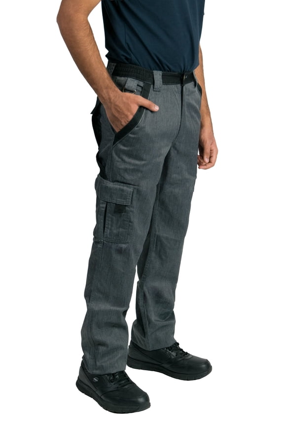 Chef Tech Utility Pants, Charcoal/Black, 3XL