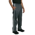 thumbnail image 1 of Chef Code Classic Baggy Chef Pants with Elastic Waist and Drawstring, Charcoal, 4XL, 1 of 5