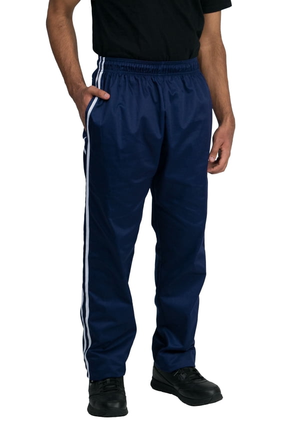 Classic Baggy Chef Pants with Elastic Waist and Drawstring
