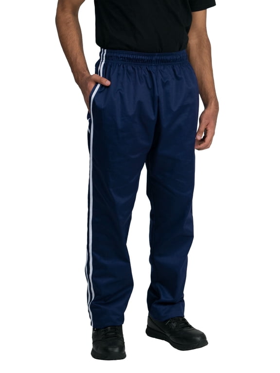 Classic Baggy Chef Pants with Elastic Waist and Drawstring