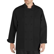 Chef Code Cool Breeze Chef Coat with Long-Sleeves and Mesh Vent Inlay