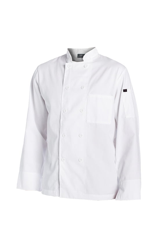 Men's 10 Pearl Button Classic Chef Coat