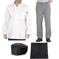thumbnail image 1 of Chef Code Student Chef Bundle Pack Includes Chef Coat, Pants, Hat & Apron, 1 of 1