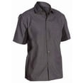 thumbnail image 1 of Chef Code Utility Work Shirt with Button Front and Vent Side Panels, Charcoal, 4XL, 1 of 2