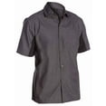 thumbnail image 1 of Chef Code Utility Work Shirt with Button Front and Vent Side Panels, Charcoal, XS, 1 of 2