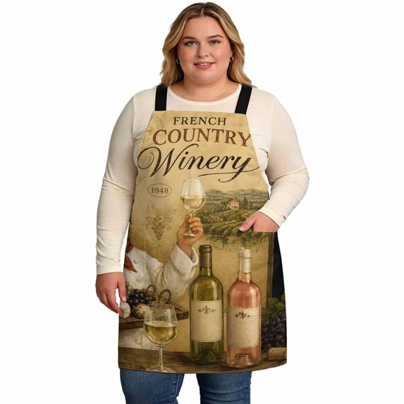 Grape Kitchen Chef Cooking Aprons for Men with 2 Pockets, 39