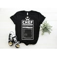 Chef Cooking Culinary Facts Funny TShirt, Gift for Chefs, Cool Knife