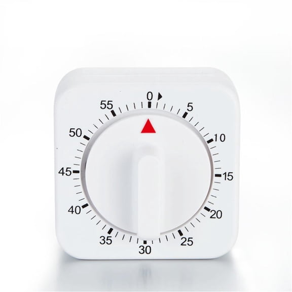 60 minutes Kitchen Timers 1 Hour Visual Kitchen Clock Timers Small Countdowns Timers Loud Voice Mechanical Timers for