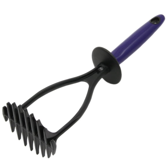 Chef Craft 11.5" Select Nylon Sturdy Masher for Mashed Potatoes, Beans, Avocado and more - Blue