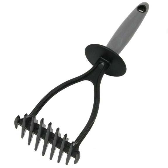 Chef Craft 11.5" Select Nylon Sturdy Masher for Mashed Potatoes, Beans, Avocado and more - Grey