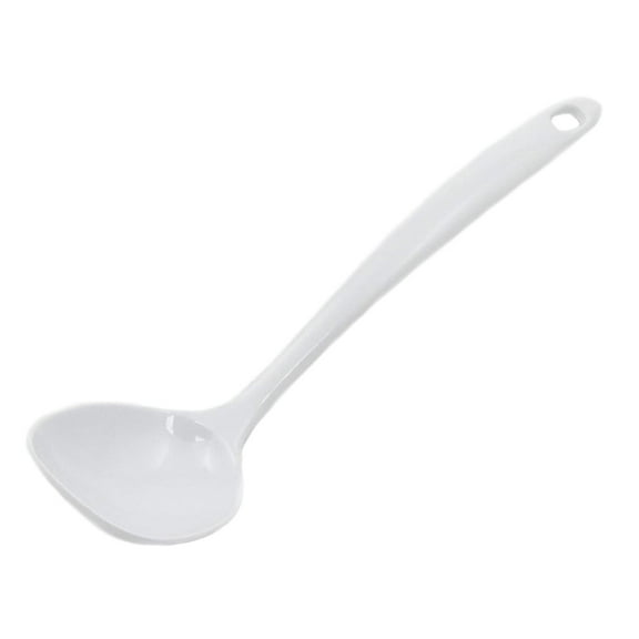 Chef Craft 11" Long Melamine Basting Spoon Kitchen Utensil - White