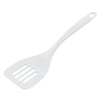 Chef Craft 11" Long Melamine Slotted Turner Spatula Kitchen Utensil - White
