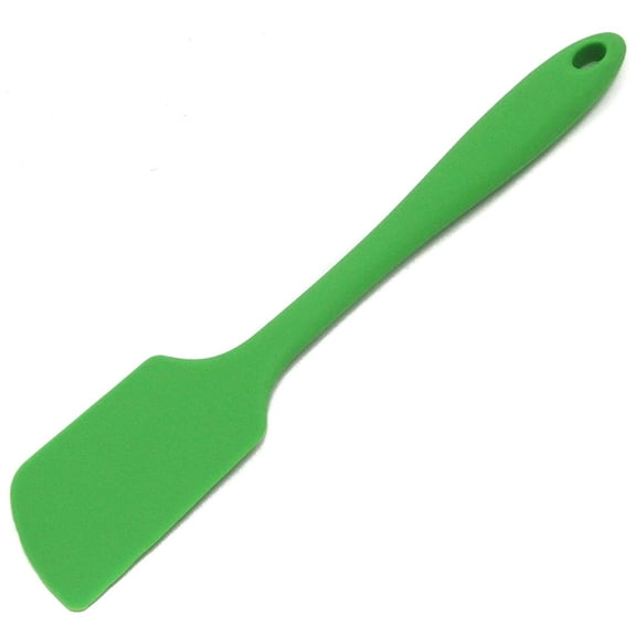 Chef Craft 11" Premium Heat Resistant Silicone Angled Spatula - Green