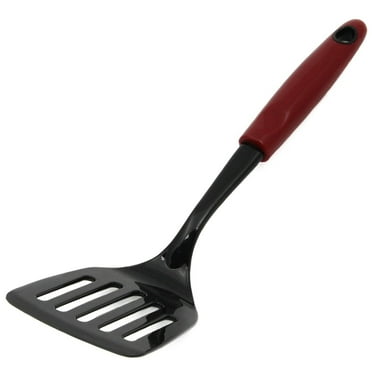 Chef Craft 12.5" Select Nylon Slotted Turner Spatula - Red 3 Pack