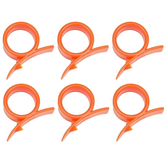 Chef Craft 2pc Plastic Orange Peeler Tool Set - Easily Peel Oranges and Grapefruit 3 Sets