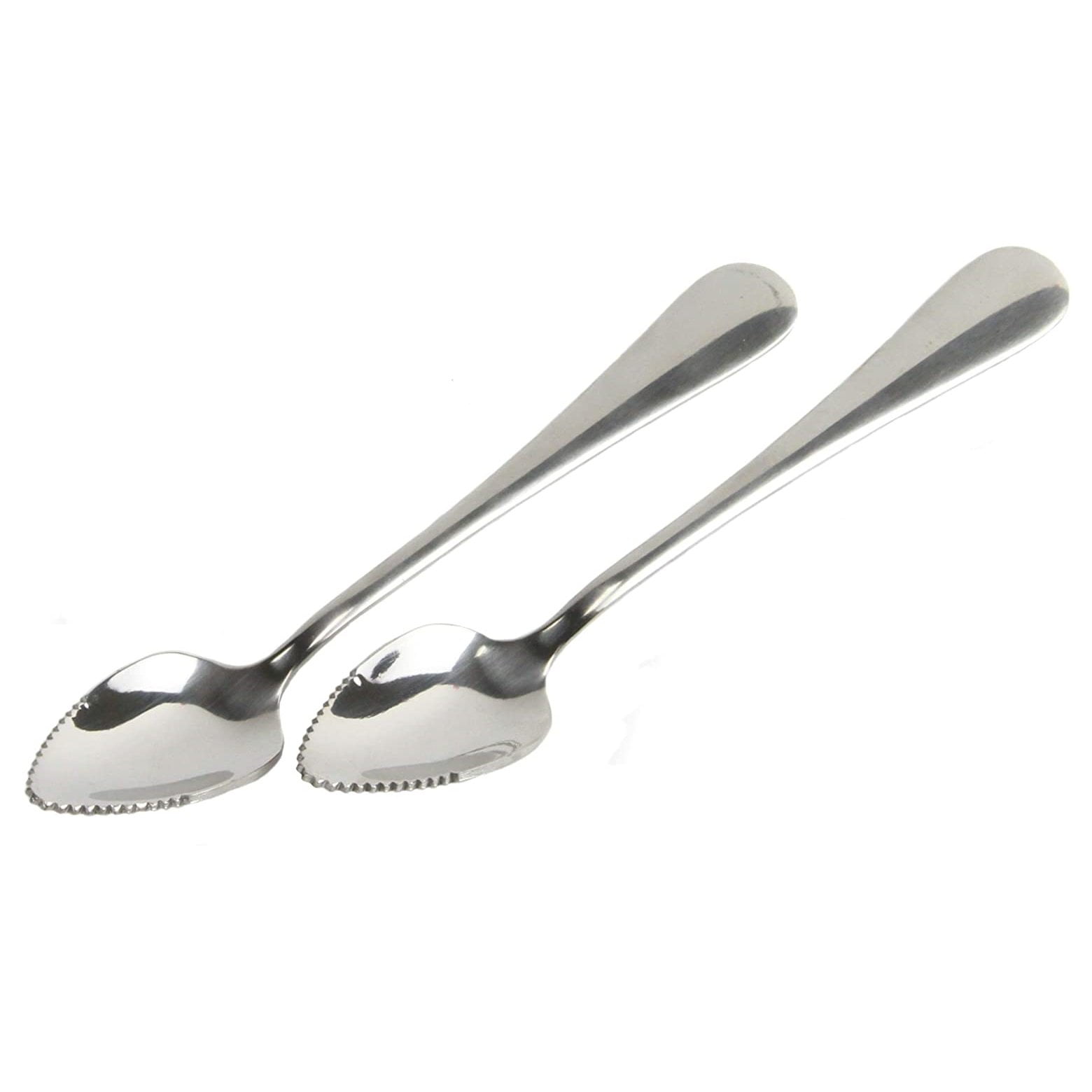 Chef Craft Stainless Steel Serrated Edge Grapefruit Spoon Set