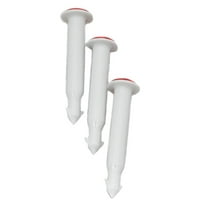 Chef Craft 3pc Pop-Up Plastic Disposable Poultry / Turkey Thermometer Set 3 Sets