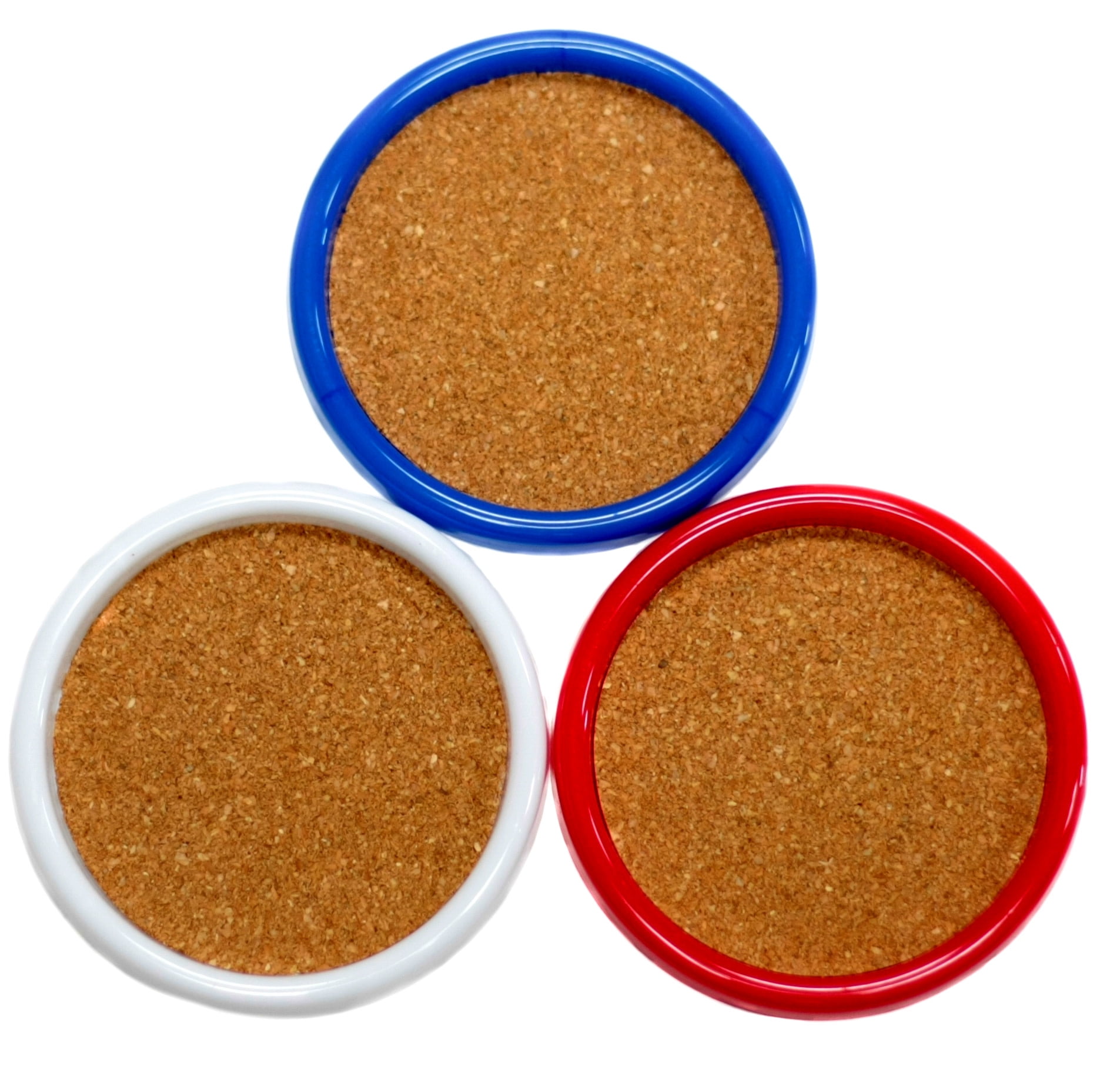 Blank Cork Coasters 4 Inch Round 1/8 Inch Thick Set of 6 Craft Parts L –  Happy Wood Products