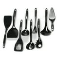 thumbnail image 1 of Chef Craft Basic Melamine Kitchen Tool and Utensil Set, 9 Piece Set, Black, 1 of 2