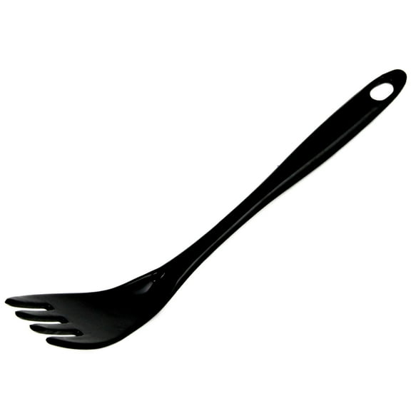 Chef Craft Basic Melamine Meat Fork, 12 inch, Black