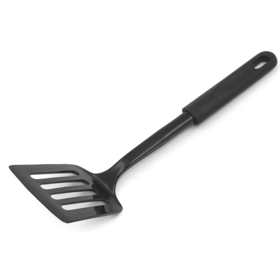 Chef Craft Basic Nylon Turner/Spatula, 11.5 inch, Black