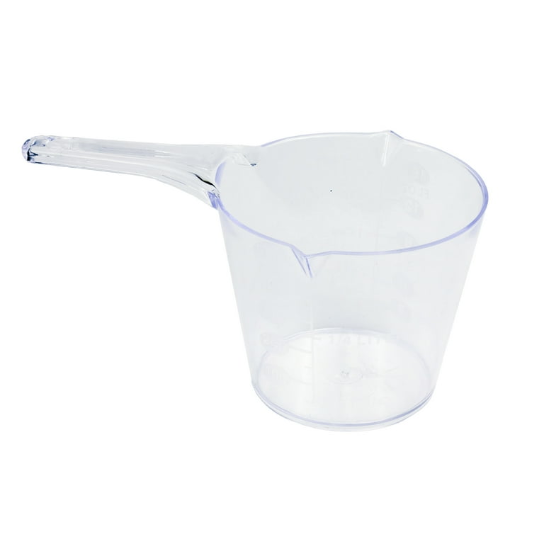 Chef Craft Basic Plastic Measuring Cup, 2 Cup Capacity, Clear