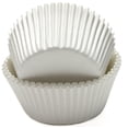 thumbnail image 1 of Chef Craft Classic Cupcake Liners, 50 Count, White, 1 of 2