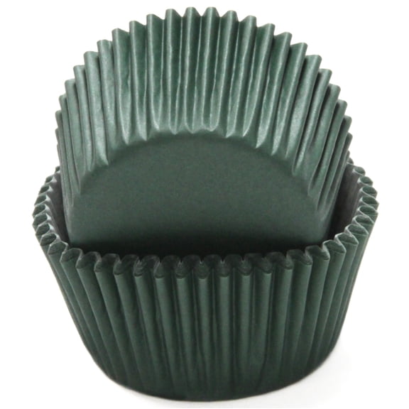 Chef Craft Classic Cupcake Liners, 50 count, Dark Green