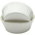 thumbnail image 1 of Chef Craft Classic Large Cupcake Liners, 50 Count, White, 1 of 2