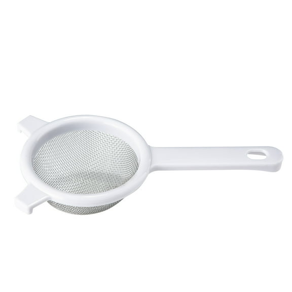 Chef Craft Classic Stainless Steel Mesh Strainer, 4 inches in Diameter, White