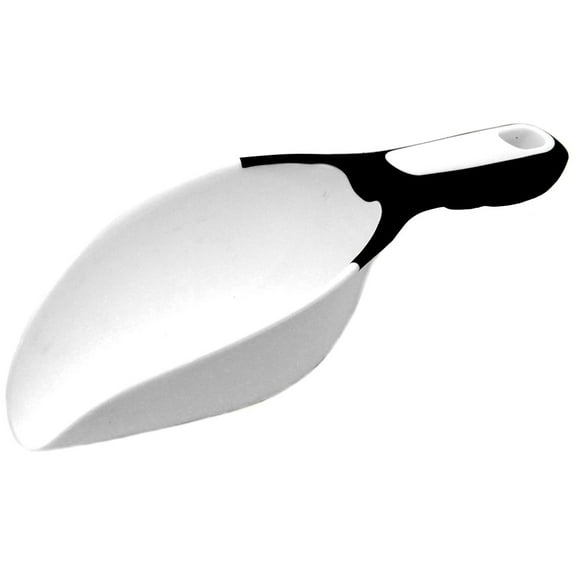 Chef Craft Durable Plastic 1 Cup Scoop with Comfort Grip Handle - Great for Pet Food, Dry Goods and Ice