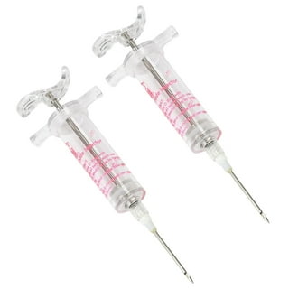 Grillin Pros - Flavor Enhancement Premium Meat Injector Syringe Bundle –  Iron Grillers