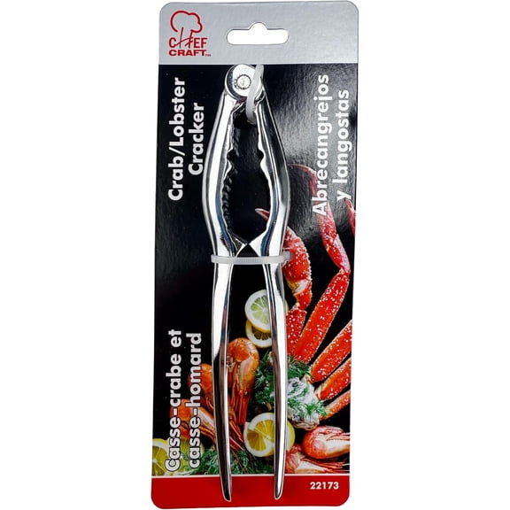 Chef Craft Heavy-Duty Stainless Steel Crab / Lobster Seafood Cracker