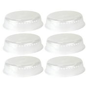Chef Craft Microwave Cover 10 inch Clear, 6 Pack