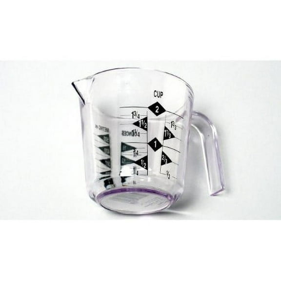 Chef Craft Plastic 2-cup Measuring Cup (Pack of 16)