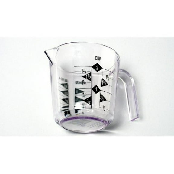 Chef Craft Plastic 2-cup Measuring Cup (Pack of 3)