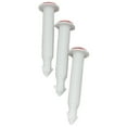 thumbnail image 1 of Chef Craft Basic Plastic Poultry Thermometer, 2 inches in Length 3 Piece Set, White/Red, 1 of 2