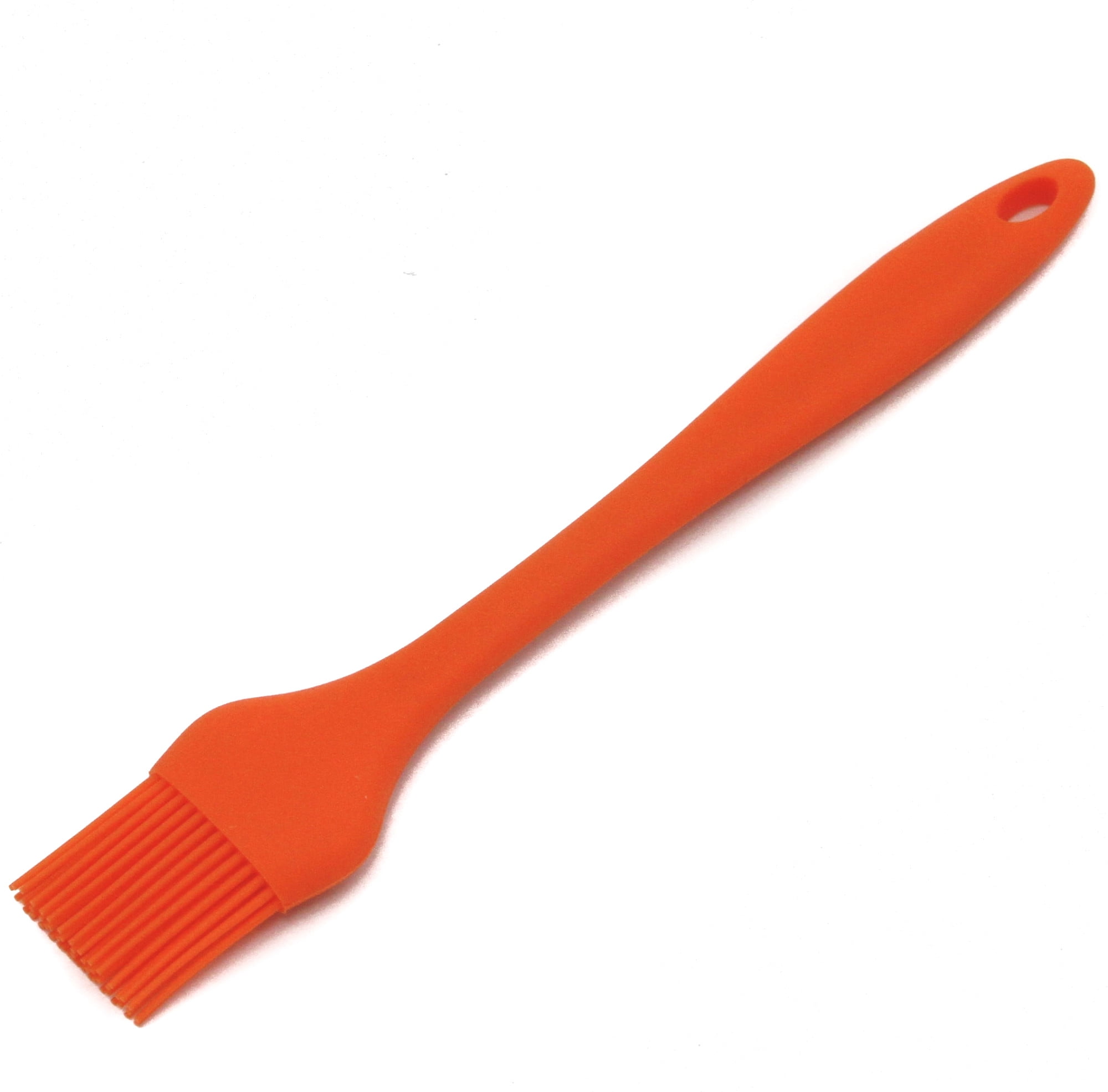 Basting Brush, Silicone, Red with Hang Tag