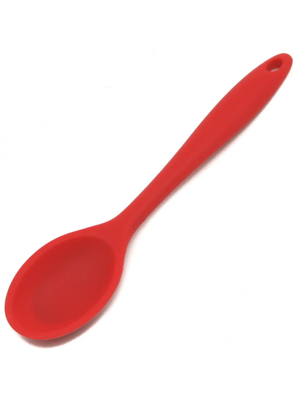 Chef Craft Premium Silicone Basting Spoon, 11 inch, Red