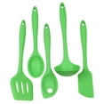 thumbnail image 1 of Chef Craft Premium Silicone Kitchen Tool and Utensil Set, 5 Piece Set, Green, 1 of 4