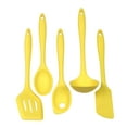 thumbnail image 1 of Chef Craft Premium Silicone Kitchen Tool and Utensil Set, 5 Piece Set, Yellow, 1 of 5