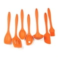 thumbnail image 1 of Chef Craft Premium Silicone Kitchen Tool and Utensil Set, 7 Piece Set, Orange, 1 of 5