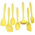 thumbnail image 1 of Chef Craft 7 Piece Premium Silicone Kitchen Tool and Utensil Set - Yellow, 1 of 2