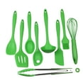 thumbnail image 1 of Chef Craft Premium Silicone Kitchen Tool and Utensil Set, 9 Piece Set, Green, 1 of 5