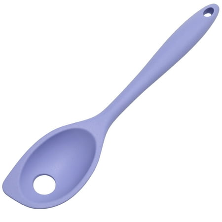 Chef Craft Premium Silicone Mixing Spoon, 11 inch, Pastel Blue
