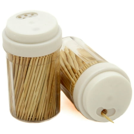 Chef Craft Select Bamboo Toothpicks, 250 count 2 piece set, Natural