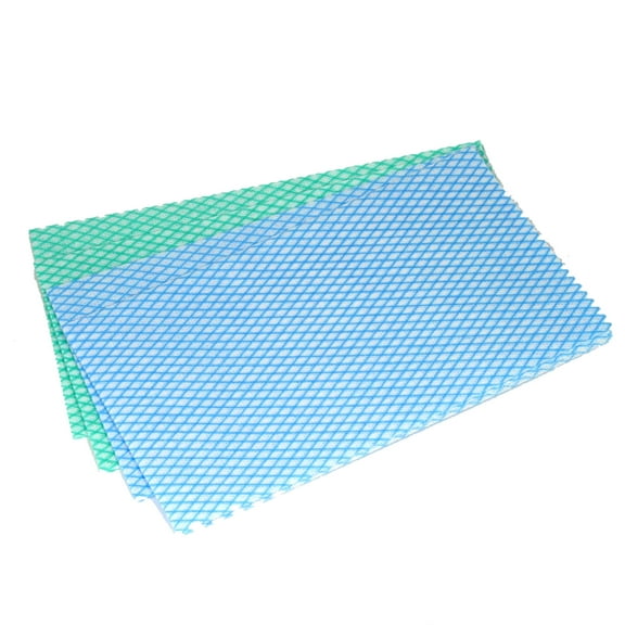 Chef Craft Select E-Z Cloth, 11 x 6 inch 4 piece set, Blue/Green