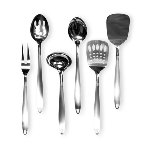 Chef Craft Select Kitchen Tool and Utensil Set, 8 Piece Set, Stainless Steel