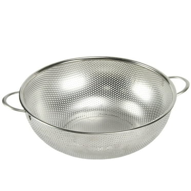 Chef Craft Select Microperforated Colander, 5 quart, Stainless Steel