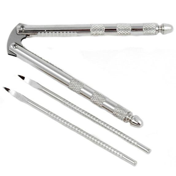 Chef Craft Select Nut Cracker with Picks, 5 inches in Length, Stainless Steel